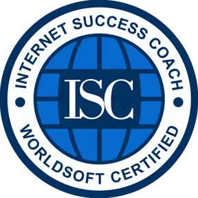 Logo Internet Success Coach Worldsoft Certified